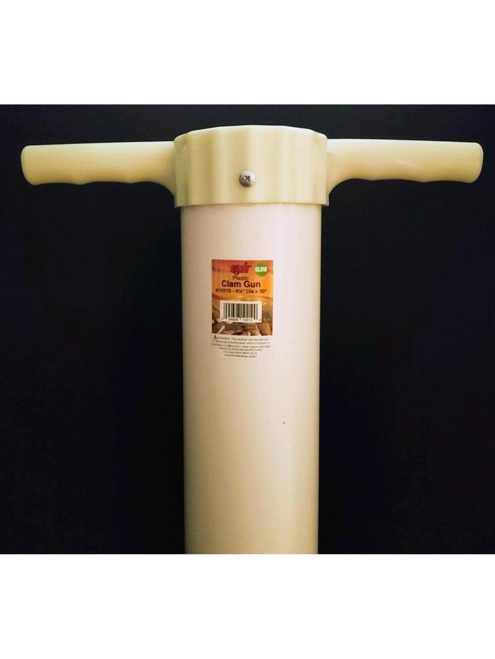 Glow Razor Clams Standard 30" Height PVC Clam Gun - Picture 3 of 6